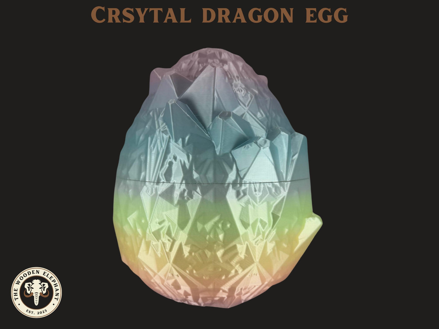 CrystalWing Dragon Egg, Crystal Dragon Egg Home Decor