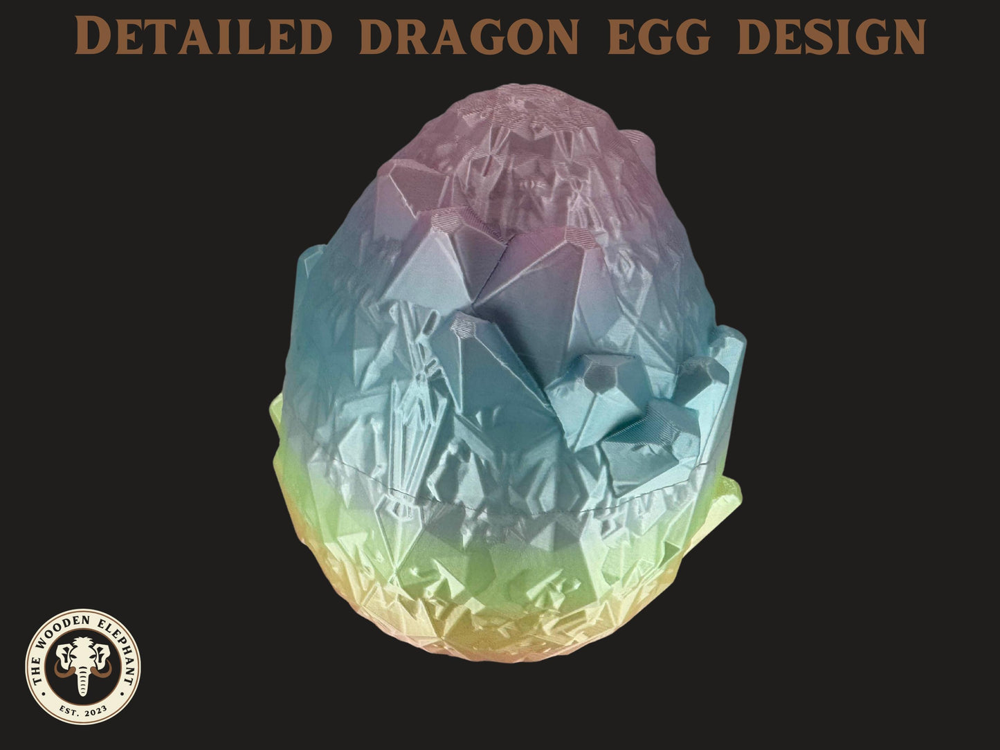 CrystalWing Dragon Egg, Crystal Dragon Egg Home Decor