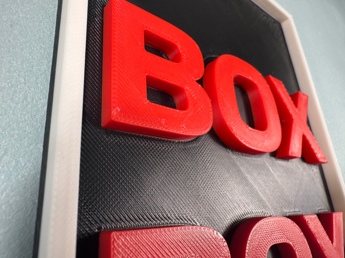F1 Sign - Box Box Box