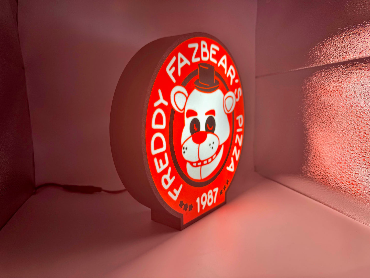 3D Printed Freddy Fazbear's Pizza Lightbox