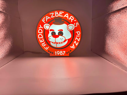 3D Printed Freddy Fazbear's Pizza Lightbox